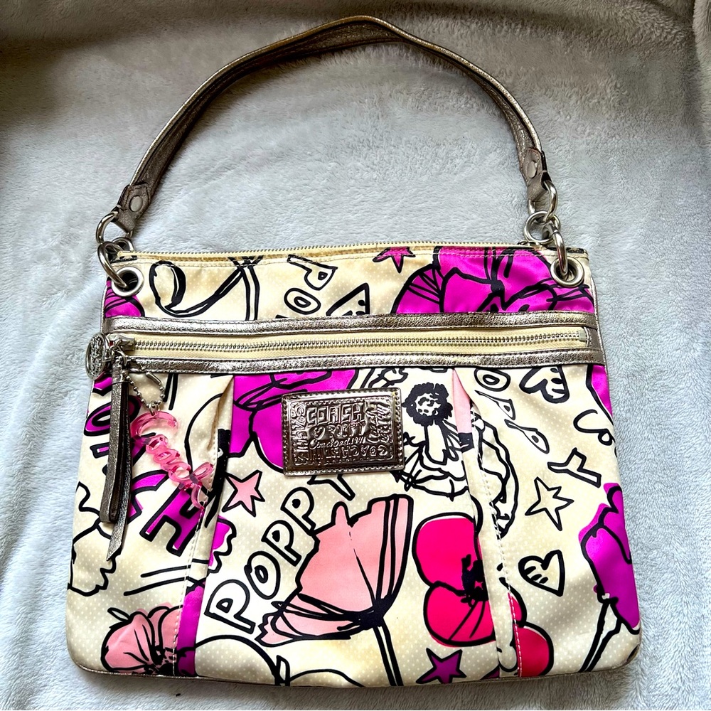 Authentic COACH Poppy Kyra Rocker Purse